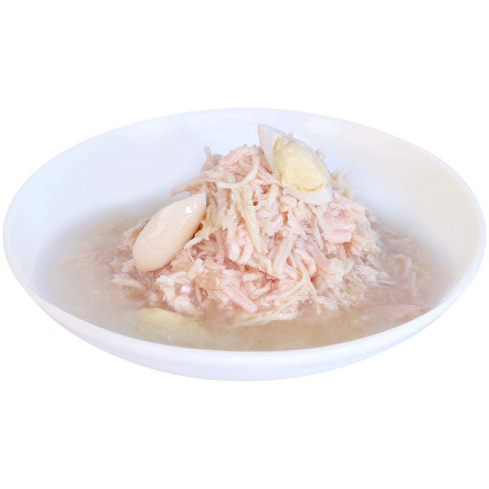 Absolute Holistic Shredded Chicken & Quail Egg In Gravy Grain-Free Cat Canned Food 80g