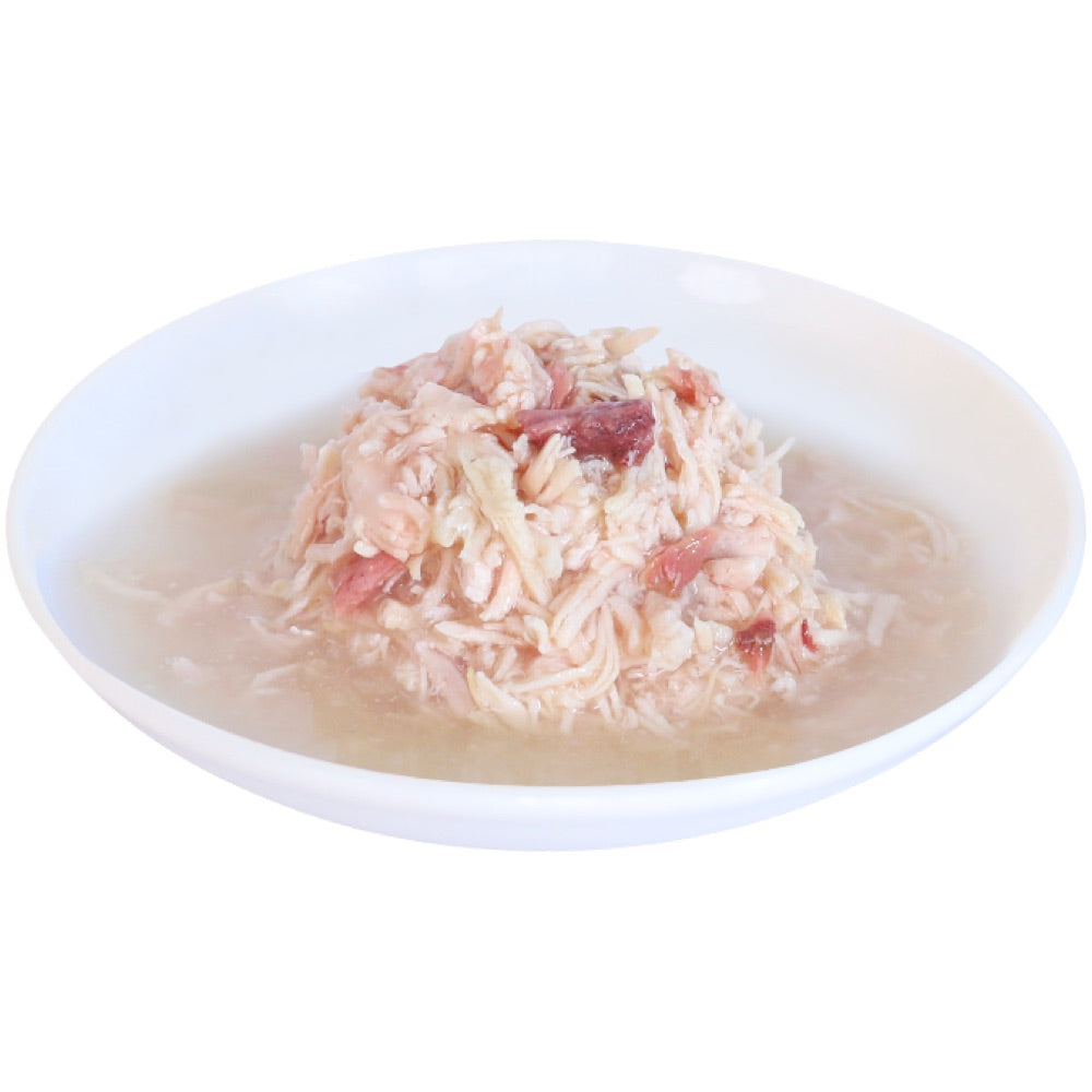 Absolute Holistic Shredded Chicken & Skipjack In Gravy Grain-Free Cat Canned Food 80g