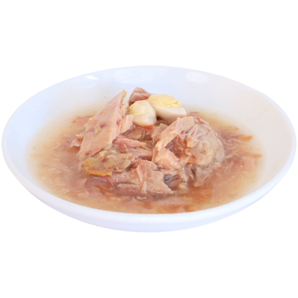 Absolute Holistic White Meat Tuna & Quail Egg In Gravy Grain-Free Cat Canned Food 80g