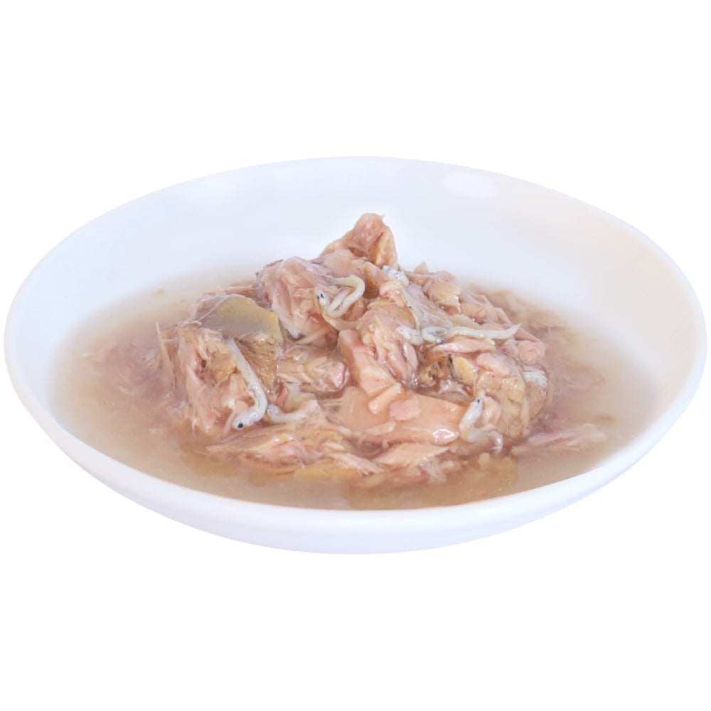 Absolute Holistic White Meat Tuna & Whitebait In Gravy Grain-Free Cat Canned Food 80g