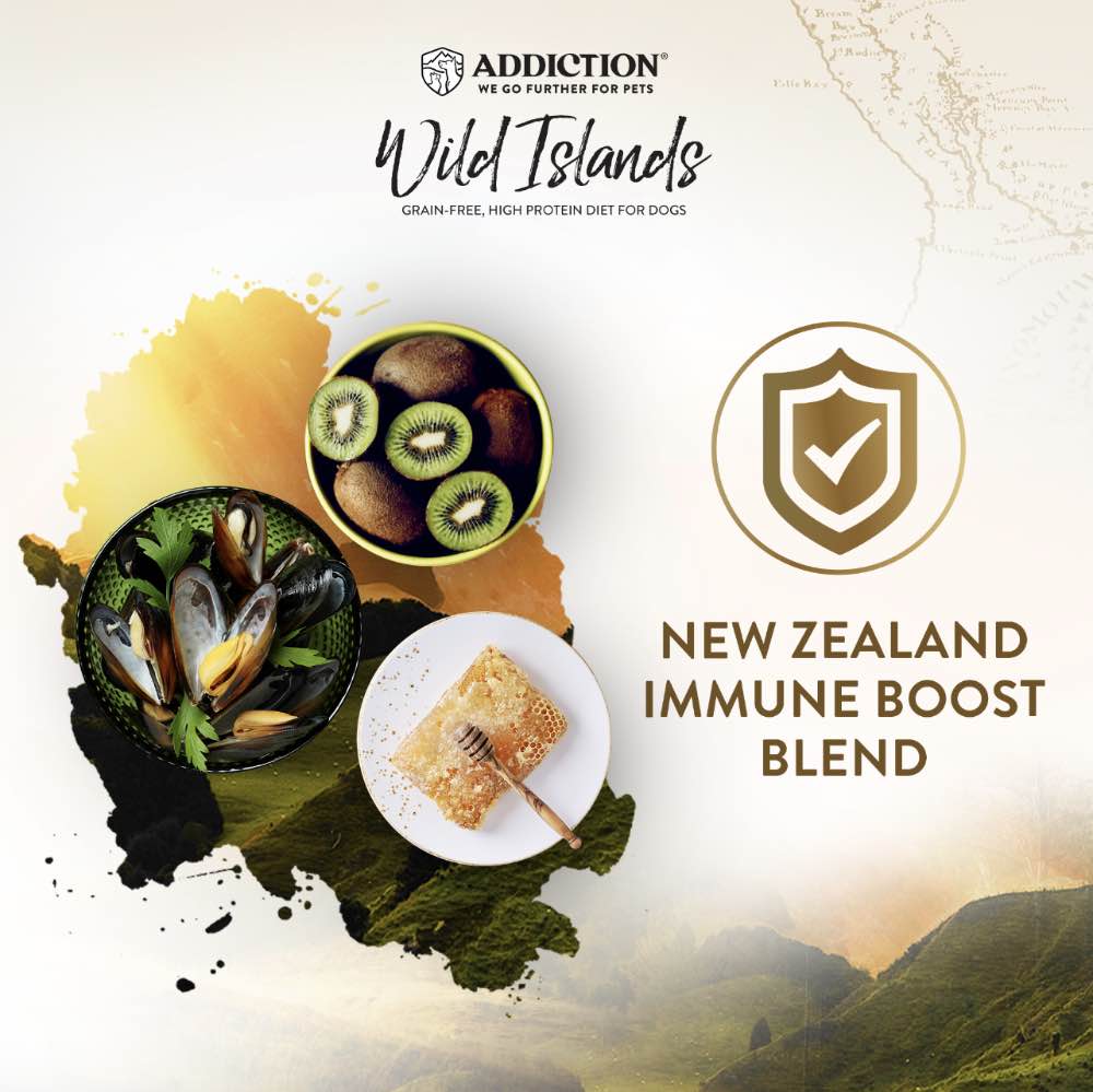 15% OFF/FREE TREATS: Addiction Wild Islands Highland Meats Lamb & Beef Grain Free Dry Dog Food