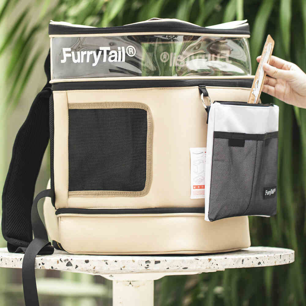 Furrytail Navigator Cat Backpack Carrier