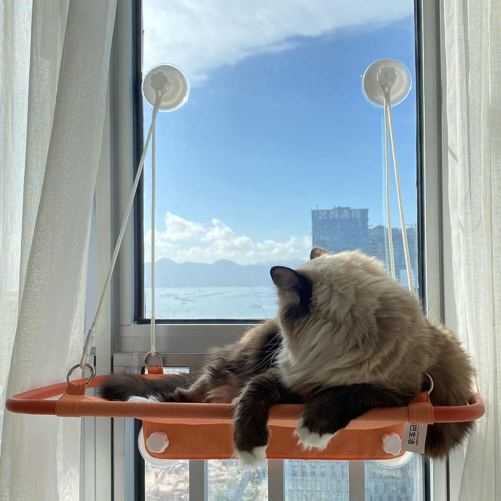 Furrytail Orange Kittiperch For Cats