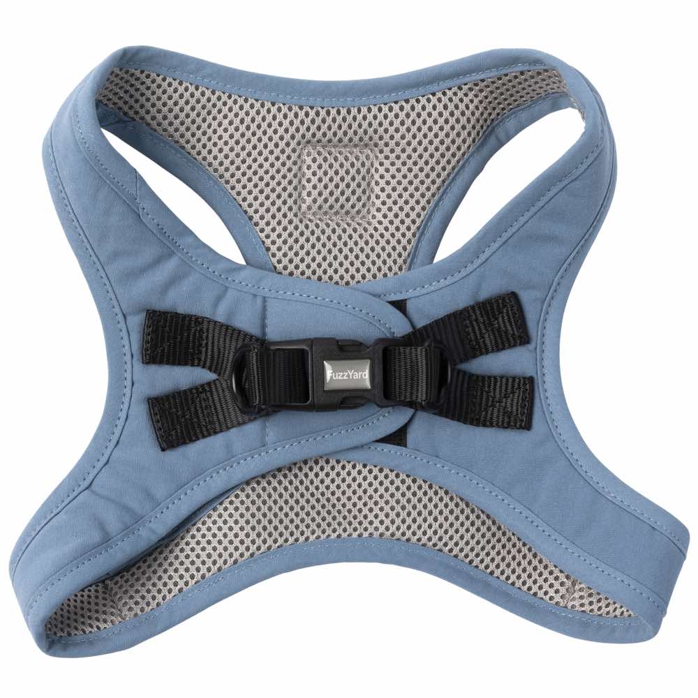 FuzzYard Life Step-in Dog Harness (French Blue)